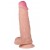 Упругий дилдо на присоске - 17,6 см. - LOVETOY (А-Полимер)