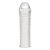 Текстурированная насадка на пенис Clear Textured Penis Enhancing Sleeve Extension - 16,5 см. - BlueLine - в Ноябрьске купить с доставкой