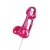 Розовый леденец в форме члена со вкусом айриш крим - 80 гр. - Sosuчki - купить с доставкой в Ноябрьске