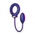 Фиолетовое эрекционное виброкольцо с анальным шариком Eclipse - ONE DC B.V. - в Ноябрьске купить с доставкой