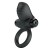 Черное эрекционное кольцо с вибрацией Adrien - Baile - в Ноябрьске купить с доставкой