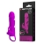 Лиловая вибронасадка на пенис с подхватом мошонки - Baile - в Ноябрьске купить с доставкой