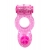 Розовое эрекционное кольцо с вибрацией Rings Ringer - Lola Games - в Ноябрьске купить с доставкой