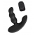 Черный силиконовый стимулятор простаты Levett Nitoc с пультом ДУ - Levett - в Ноябрьске купить с доставкой