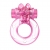 Розовое эрекционное кольцо с вибрацией Ring - Baile - в Ноябрьске купить с доставкой