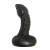 Чёрный анальный плаг с пупырышками для стимуляции простаты - 9,5 см. - LOVETOY (А-Полимер) - в Ноябрьске купить с доставкой
