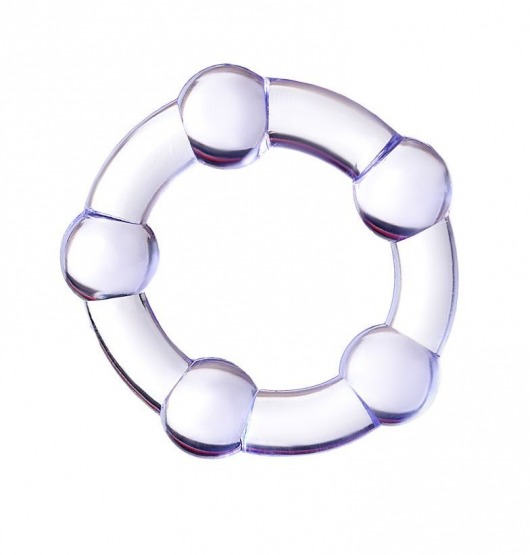 Фиолетовое эрекционное кольцо A-Toys - A-toys - в Ноябрьске купить с доставкой