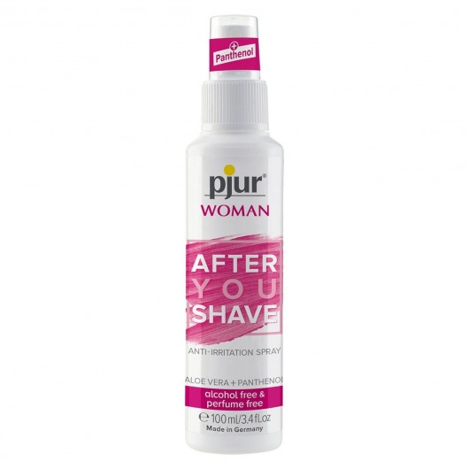 Спрей после бритья pjur WOMAN After You Shave Spray - 100 мл. - Pjur - купить с доставкой в Ноябрьске