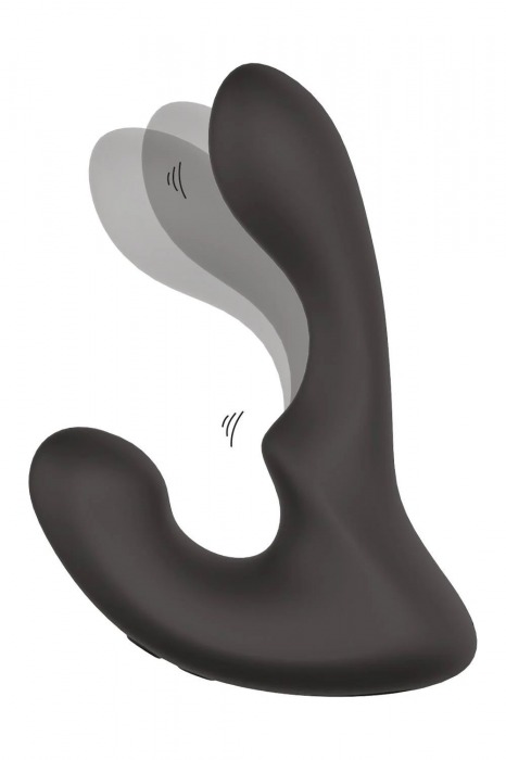 Чёрный массажер простаты с 2 моторами BOOTY ROCKER - Dream Toys - в Ноябрьске купить с доставкой