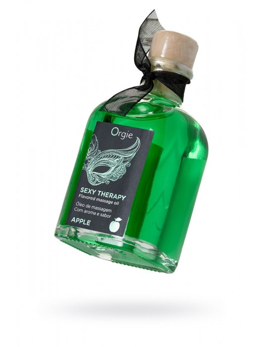 Массажное масло Orgie Lips Massage со вкусом яблока - 100 мл. - ORGIE - купить с доставкой в Ноябрьске