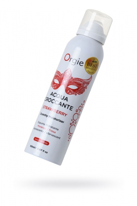 Шипучая увлажняющая пена для чувственного массажа Orgie Acqua Croccante - 150 мл. - ORGIE - купить с доставкой в Ноябрьске