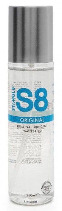 Универсальный лубрикант на водной основе S8 Original Lubricant - 250 мл. - Stimul8 - купить с доставкой в Ноябрьске