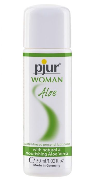 Лубрикант на водной основе pjur WOMAN Aloe - 30 мл. - Pjur - купить с доставкой в Ноябрьске