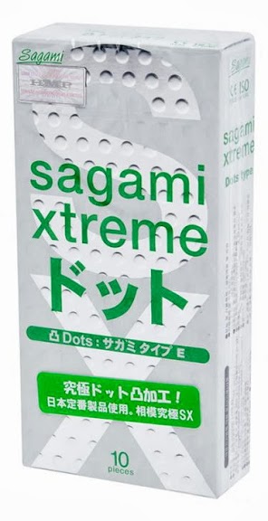 Презервативы Sagami Xtreme Type-E с точками - 10 шт. - Sagami - купить с доставкой в Ноябрьске