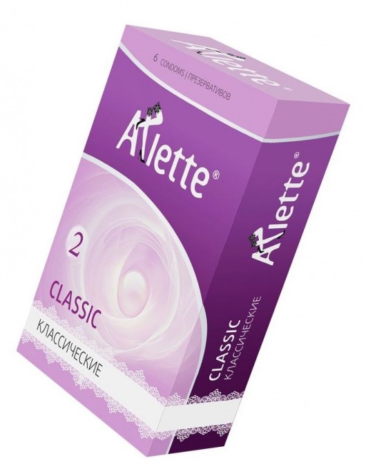 Классические презервативы Arlette Classic - 6 шт. - Arlette - купить с доставкой в Ноябрьске