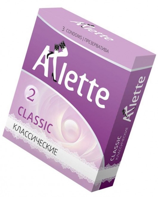 Классические презервативы Arlette Classic - 3 шт. - Arlette - купить с доставкой в Ноябрьске