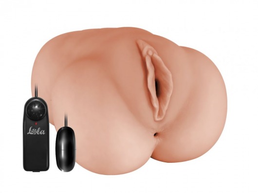 Телесный мастурбатор с вибропулей My love - Lola Games - в Ноябрьске купить с доставкой