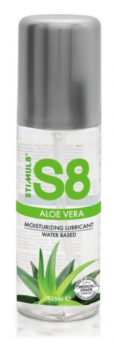 Лубрикант на водной основе S8 Aloe Vera Lube - 125 мл. - Stimul8 - купить с доставкой в Ноябрьске