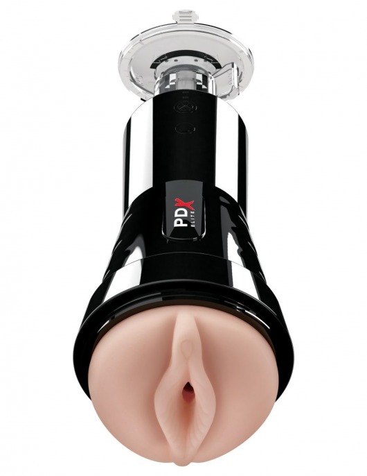 Телесный вибромастурбатор-вагина Cock Compressor Vibrating Stroker - Pipedream - в Ноябрьске купить с доставкой