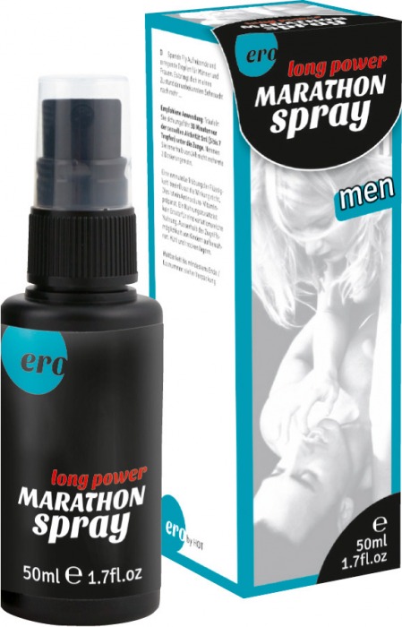 Пролонгирующий спрей для мужчин Long Power Marathon Spray - 50 мл. - Ero - купить с доставкой в Ноябрьске