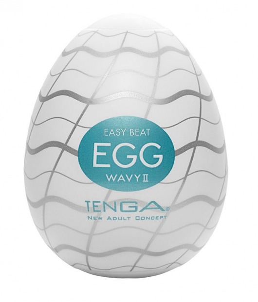 Мастурбатор-яйцо EGG Wavy II - Tenga - в Ноябрьске купить с доставкой