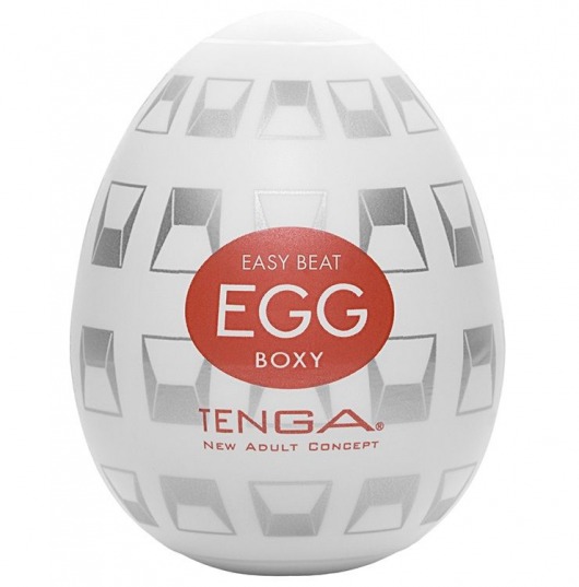 Мастурбатор-яйцо EGG Boxy - Tenga - в Ноябрьске купить с доставкой