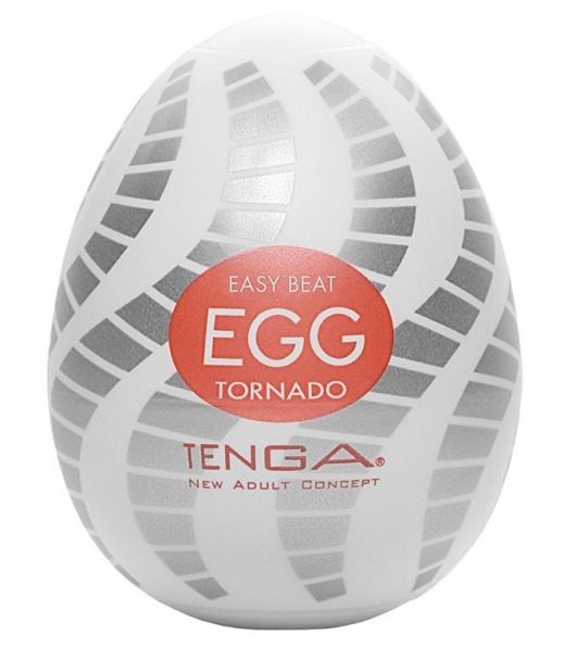 Мастурбатор-яйцо EGG Tornado - Tenga - в Ноябрьске купить с доставкой