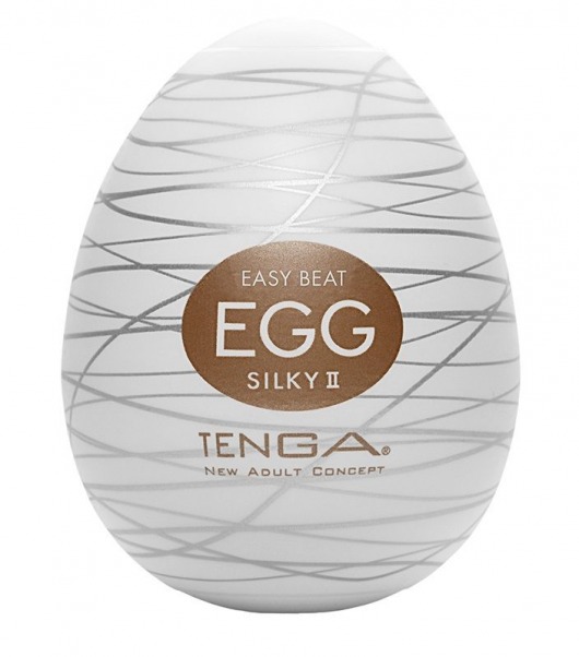 Мастурбатор-яйцо EGG Silky II - Tenga - в Ноябрьске купить с доставкой