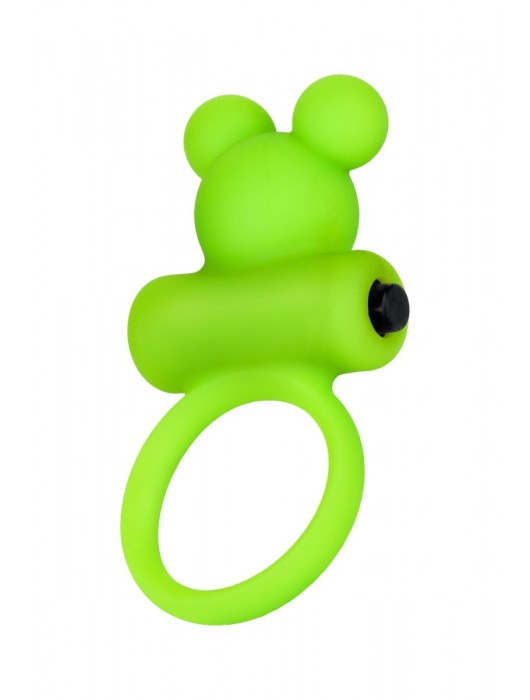Зеленое виброкольцо на пенис A-Toys - A-toys - в Ноябрьске купить с доставкой