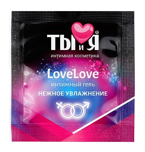 Пробник увлажняющего интимного геля LoveLove - 4 гр. - Биоритм - купить с доставкой в Ноябрьске