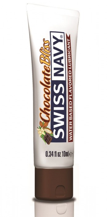 Лубрикант с ароматом шоколада Swiss Navy Chocolate Bliss Lube - 10 мл. - Swiss navy - купить с доставкой в Ноябрьске