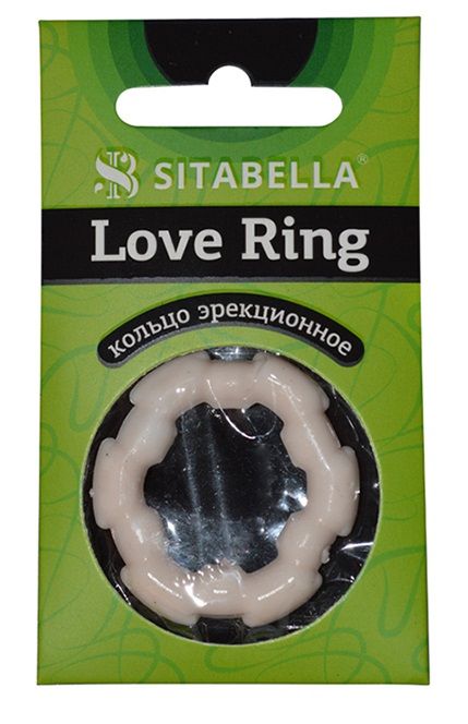 Фигурное эрекционное кольцо из киберкожи - Sitabella - в Ноябрьске купить с доставкой