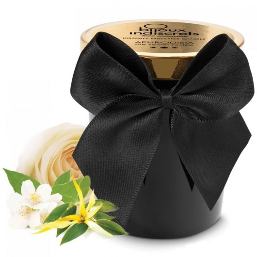 Массажная свеча Aphrodisia с цветочным ароматом - 70 мл. - Bijoux Indiscrets - купить с доставкой в Ноябрьске