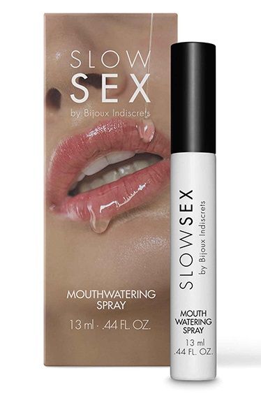 Спрей для усиления слюноотделения Slow Sex Mouthwatering Spray - 13 мл. - Bijoux Indiscrets - купить с доставкой в Ноябрьске