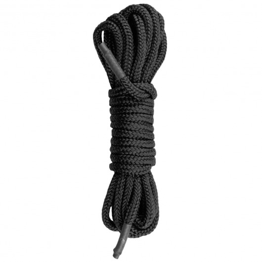 Черная веревка для бондажа Easytoys Bondage Rope - 5 м. - Easy toys - купить с доставкой в Ноябрьске