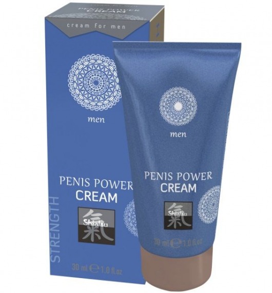 Возбуждающий крем для мужчин Penis Power Cream - 30 мл. - Shiatsu - купить с доставкой в Ноябрьске