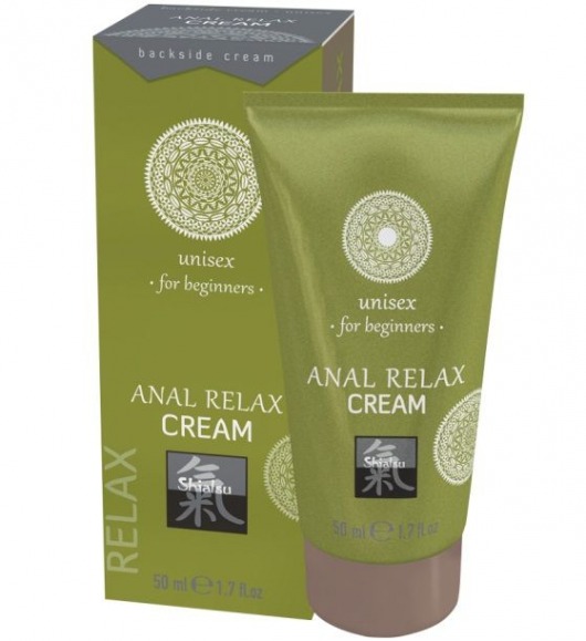 Анальный крем Anal Relax Cream - 50 мл. - Shiatsu - купить с доставкой в Ноябрьске