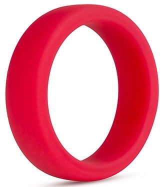 Красное эрекционное кольцо Silicone Go Pro Cock Ring - Blush Novelties - в Ноябрьске купить с доставкой