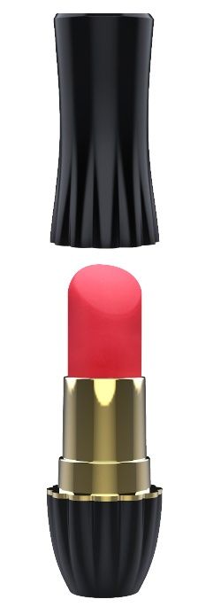 Клиторальный стимулятор-помада LIPSTICK - 9,3 см. - Dream Toys - купить с доставкой в Ноябрьске