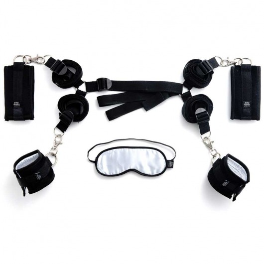 Комплект бондажа Under The Bed Restraints Kit - Fifty Shades of Grey - купить с доставкой в Ноябрьске