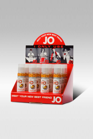 Лубрикант с ароматом персика JO Flavored Peachy Lips - 30 мл. - System JO - купить с доставкой в Ноябрьске