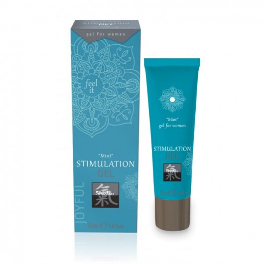 Возбуждающий интимный гель STIMULATION GEL Mint - 30 мл. - Shiatsu - купить с доставкой в Ноябрьске