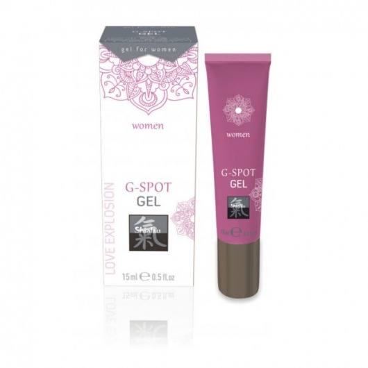 Возбуждающий интимный гель G-SPOT GEL - 15 мл. - Shiatsu - купить с доставкой в Ноябрьске