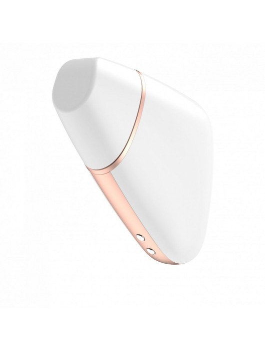 Белый вакуум-волновой вибростимулятор Satisfyer Love Triangle - Satisfyer