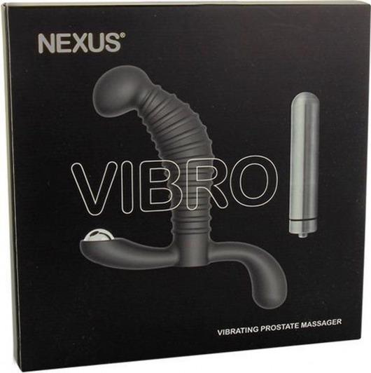 Стимулятор простаты Nexus Vibro Black - 10,2 см. - Nexus Range - в Ноябрьске купить с доставкой