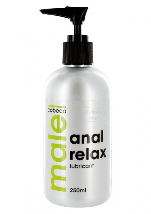 Анальный лубрикант MALE Cobeco Anal Relax Lubricant - 250 мл. - Cobeco - купить с доставкой в Ноябрьске
