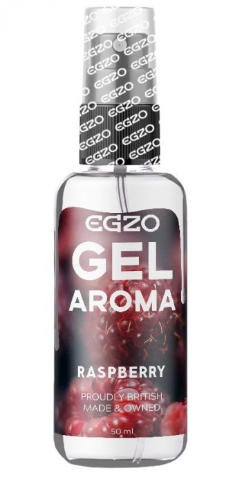 Интимный лубрикант EGZO AROMA с ароматом малины - 50 мл. - EGZO - купить с доставкой в Ноябрьске