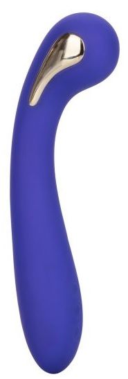 Фиолетовый вибромассажер с электростимуляцией Intimate Estim Petite G Wand - 19 см. - California Exotic Novelties - купить с доставкой в Ноябрьске