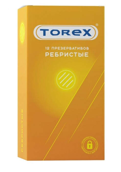 Текстурированные презервативы Torex  Ребристые  - 12 шт. - Torex - купить с доставкой в Ноябрьске