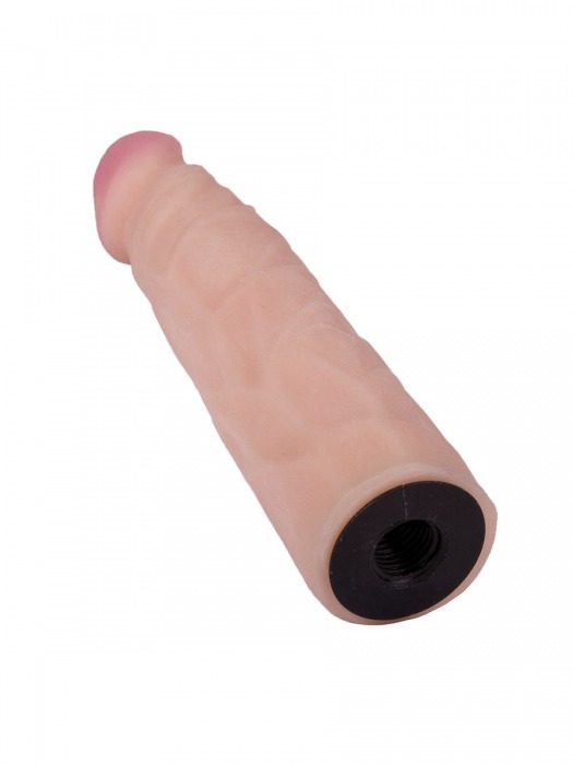 Пояс-трусики с насадкой Soft-Prince - 18,5 см. - LOVETOY (А-Полимер) - купить с доставкой в Ноябрьске